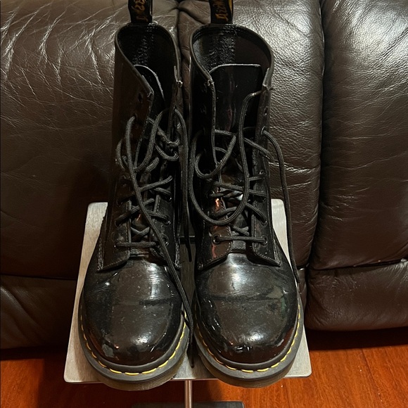 Dr. Martens Shoes - Dr. Martens Black Lace-Up Boots